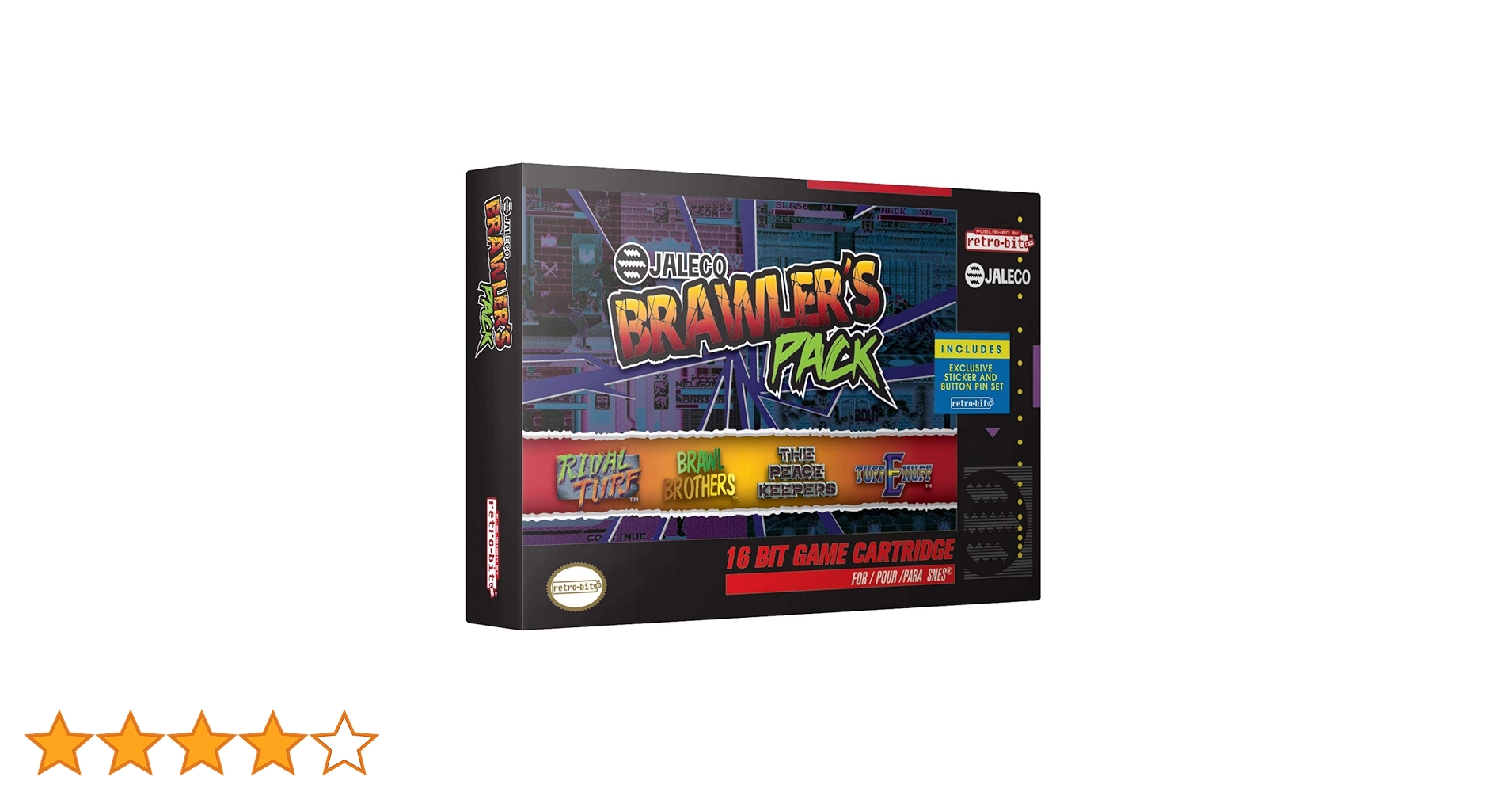 スーパーファミコン - SFC★JALECO BRAWLER&#39;S PACK SNES retro-bit Jaleco Brawler's Pack for SNES - Unboxing & Play Testing